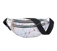 Estwell Riñonera Mujer Moda Riñonera Deportiva Viaje Bolso de Cintura Running Impermeable Riñoneras de Marcha Fanny Pack