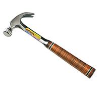 Estwing E24C - Martillo de carpintero con garra curvada y mango de piel, 24 oz