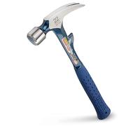 Estwing E6-22TM - Martillo de carpintero fresado, mango de vinilo reductor de impacto, 930 g, 34,8 cm