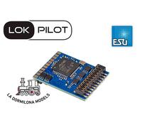 ESU 59629 DECODER LokPilot 5 DCC 21MTC NEM660 - Para escalas H0, TT y 0 - (C.143