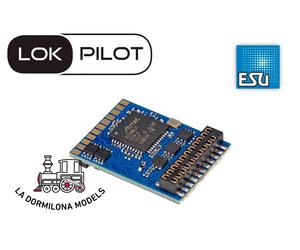 ESU 59629 DECODER LokPilot 5 DCC 21MTC NEM660 - Para escalas H0, TT y 0 - (C.143