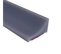 Esufeir 118"/3M Gris Barrera Agua Ducha,Silicona Umbral Ducha