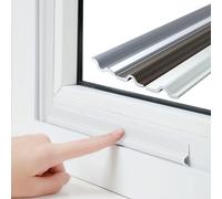 Esufeir 118inch/3m Blanco Forma de T Burlete Ventana y Puerta Corredera