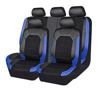 ESUKAR Fundas Asientos Coche para Renault Captur -I /2014 2015 2016 2017 2018 5 plazas, Universal Juegos De Cubreasientos Delanteros Y Traseros Funda De Asiento Protector Accesorios,Blue/A
