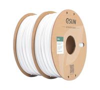 eSUN AS Filamento 1.75mm, Resistente a la Intemperie 2KG ASA Blanco Frío | Carrete 2*1KG Filamento para Impresora 3D 1,75 mm Resistente a la Intemperie para Piezas Funcionales Exteriores