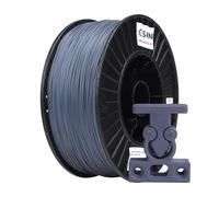 eSUN Filamento ABS+ 1.75mm, Impresora 3D Filamento ABS Plus, Precisión Dimensional +/- 0.05mm, 2.5KG Carrete (2.2 LBS) para Filamento de Impresión 3D, Gris