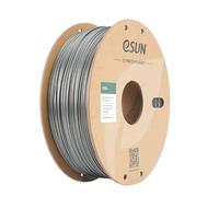 eSUN Filamento ASA de 1/16 pulgadas, resistente a la intemperie, para piezas funcionales al aire libre, carrete de 2.2 libras, filamento de impresión 3D para impresoras 3D, color plateado