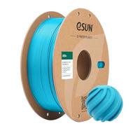 eSUN Filamento de Impresión 3D ABS+ 1,75 mm 1 KG, ABS Plus Azul Claro | ABS Pro con Baja Deformación Impresora 3D Filamento, Precisión Dimensional ± 0.05mm, 1KG Carrete (2.2 LBS)