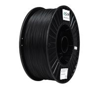 eSUN Filamento de Impresión 3D ABS+ 1,75 mm 2.5 KG, ABS Plus Negro | ABS Pro con Baja Deformación Impresora 3D Filamento, Precisión Dimensional ± 0.05mm, 2.5KG Carrete