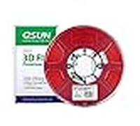 Esun filamento de seda abs+ 3d, fire engine red
