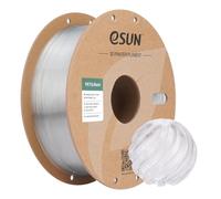 eSUN Filamento PETG 1.75 mm 1KG para Impresora 3D Alta Dureza PETG Natural | PETG Basic Carrete de 1KG (2.2 LBS) Filamento de Impresión 3D para Impresoras 3D