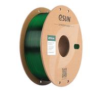 eSUN Filamento PETG 1.75 mm 1KG para Impresora 3D Alta Dureza PETG Verde | PETG Basic Carrete de 1KG (2.2 LBS) Filamento de Impresión 3D para Impresoras 3D