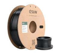 eSUN Filamento PETG 1.75mm 1KG, Impresora 3D Filamento PETG Negro Sólido | Precisión Dimensional +/- 0.05mm, 1KG Carrete (2.2 LBS) para Filamento de Impresión 3D