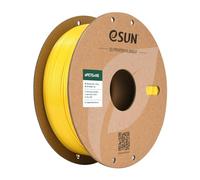 eSUN PETG Filamento 1.75mm, ePETG+HS Filamento de Alta Velocidad, Precisión Dimensional +/- 0.05mm, Carrete de 1KG (2.2 LBS) para Impresión 3D Rápida,Amarillo Sólido