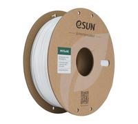 eSUN Filamento PETG Rápido 1KG, Filamento de Alta Velocidad Blanco Sólido | 1.75mm Filamento de Alta Velocidad Precisión Dimensional +/- 0,02mm, Carrete de 1KG, para la Mayoría de Impresoras 3D