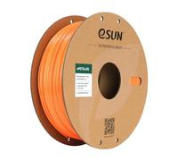 eSUN Filamento PETG Rápido 1KG, Filamento de Alta Velocidad Naranja Sólido | 1.75mm Filamento de Alta Velocidad Precisión Dimensional +/- 0,02mm, Carrete de 1KG, para la Mayoría de Impresoras 3D