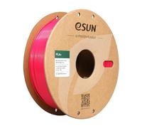 eSUN Filamento PL 1.75mm, Mejorado Tenacidad Impresora 3D Filamento PLA Plus, Precisión Dimensional +/- 0.03mm, 1KG Carrete (2.2 LBS) para Filamento de Impresión 3D, Rojo Claro