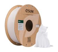eSUN Filamento PL 1.75mm, Mejorado Tenacidad Impresora 3D Filamento PLA Plus, Precisión Dimensional +/- 0.03mm, 1KG Carrete (2.2 LBS) para Filamento de Impresión 3D, Blanco