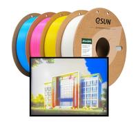 eSUN Filamento PL CMYK 4KG 1.75 mm, PLA Plus CMYK para Litofanía | Mejorado Tenacidad Impresora 3D Filamento PLA Plus Precisión Dimensional ±0.03mm, 1KG Carrete para Filamento de Impresión 3D