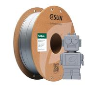 eSUN - Filamento PLA de 0.069 pulgadas, precisión dimensional básica +/- 0.05 mm, carrete de 2.2 libras, color plateado