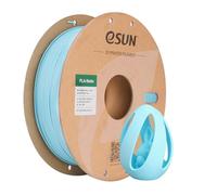 eSUN Filamento PLA mate de 1.75 mm, filamento PLA de impresión 3D de 1.75 mm, precisión dimensional +/- 0.03 mm, carrete de cartón de 2.2 libras para la mayoría de impresoras 3D FDM, color azul claro
