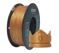 eSUN Filamento PLA Metal 1.75mm, Metálico Sin Pulverización Impresora 3D Filamento PLA, Precisión Dimensional +/- 0.05mm, 1KG Carrete (2.2 LBS) para Filamento de Impresión 3D, Oro