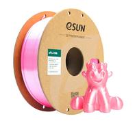 eSUN Filamento PLA Seda 1.75mm, Sedoso Brillante Impresora 3D Filamento PLA, Precisión Dimensional +/- 0.05mm, 1KG Carrete (2.2 LBS) para Filamento de Impresión 3D, Rosa Seda