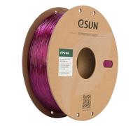 eSUN Filamento TPU-95A 1.75mm, Flexible Impresora 3D Filamento TPU, Precisión Dimensional +/- 0.05mm, 1KG Carrete (2.2 LBS) para Filamento de Impresión 3D, Púrpura Transparente