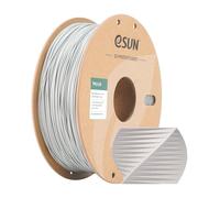eSUN Filamento TPU Ligero 1.75mm, Filamento para Impresora 3D TPU-LW, Precisión Dimensional +/- 0.05mm, Carrete de 0.75KG Material Espumante para Impresión de Modelos,Gris