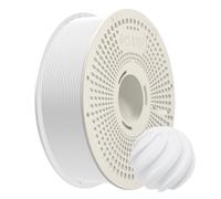 eSUN Kit de PLA+ Refill Filamento y Bobina, Recarga Filamento PLA Plus 1.75mm y Filamento Extraíble eSpool+, 1KG (2.2 LBS) para Impresoras 3D,Blanco Frío