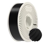 eSUN Kit de PLA+ Refill Filamento y Bobina, Recarga Filamento PLA Plus 1.75mm y Filamento Extraíble eSpool+, 1KG (2.2 LBS) para Impresoras 3D,Negro