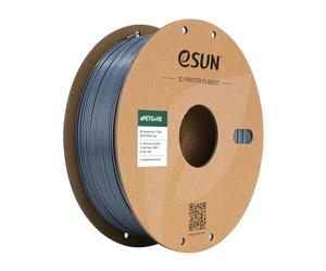 eSUN PETG Filamento 1.75mm, ePETG+HS Filamento de Alta Velocidad, Precisión Dimensional +/- 0.05mm, Carrete de 1KG (2.2 LBS) para Impresión 3D Rápida,Gris Sólido