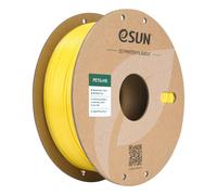 eSUN PETG Filamento 1.75mm, ePETG+HS Filamento de Alta Velocidad, Precisión Dimensional +/- 0.05mm, Carrete de 1KG (2.2 LBS) para Impresión 3D Rápida,Amarillo Sólido