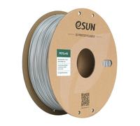 eSUN Filamento PETG Rápido 1KG, Filamento de Alta Velocidad Plata Sólido | 1.75mm Filamento de Alta Velocidad Precisión Dimensional +/- 0,02mm, Carrete de 1KG, para la Mayoría de Impresoras 3D