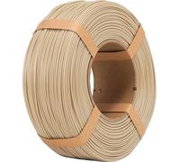 eSUN Filamento de Recambio PLA+ 1,75 mm, Recambio PLA Plus Filamento de Impresión 3D Sin Bobina, Precisión Dimensional +/- 0.03mm, 1KG (2.2 LBS) para Impresoras 3D,Hueso Blanco