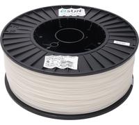 eSUN Filamento PLA+ 1.75mm, Mejorado Tenacidad Impresora 3D Filamento PLA Plus, Precisión Dimensional +/- 0.03mm, 3KG Carrete (6.6 LBS) para Filamento de Impresión 3D, Blanco