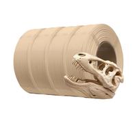 eSUN PLA+ Filamento de Recambio 1,75 mm, Precisión Dimensional +/- 0,03 mm, 1 kg por Bobina, 4 Bobinas para Impresoras 3D,Blanco hueso