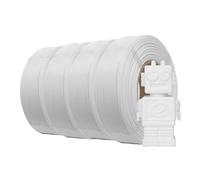 eSUN PLA Filamento de Recambio 1,75 mm, Precisión Dimensional +/- 0,05 mm, 1 kg por Bobina, 4 Bobinas para Impresoras 3D,Blanco