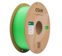eSUN PLA+ RGB verde de 1,75 mm, 1 kg/rollo, resistente a las grietas, acabado suave, filamento para impresoras 3D FDM, tolerancia de rollo PLA PLUS dentro de +/-0,05 mm (verde RGB)