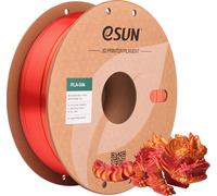 eSUN Filamento PLA Arcoíris Seda 1.75mm, Sedoso Multicolor Impresora 3D Filamento PLA, 1KG Carrete para Impresoras 3D,Sol Abrasador