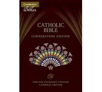 ESV-CE Catholic Bible, Cornerstone Edition, Burgundy Imitation Leather, ESC662: T