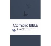 ESV-CE Catholic Bible, Pocket Edition, Navy Blue Flexiback, Debossed Dove, British Liturgical Bible, ESV-CE, Flexiback, Pocket size: Anglicized Pocket ... Edition in Navy Blue Flexiback Binding.