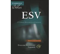 ESV Clarion Reference Bible, Brown Calfskin Leather, ES485: X