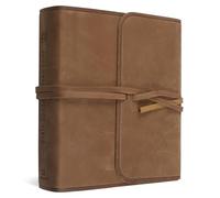 ESV Journaling Study Bible: English Standard Version, Brown, Flap With Strap