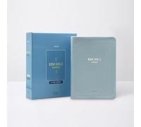 ESV Korean-English Bible | Small Single Volume | Haze Blue PU Cover