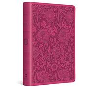 ESV Large Print Compact Bible, Red Letter: English Standard Version, Berry, Floral, Trutone