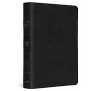 ESV Large Print Compact Bible, Red Letter: English Standard Version, Black TruTone