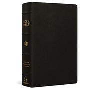 ESV Large Print Personal Size Bible, Red Letter: Esv Large Print Personal Size Bible Buffalo Leather, Deep Brown