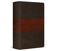 ESV Large Print Personal Size Bible, Red Letter: Esv Personal Size Bible Trutone, Forest/tan, Trail Design