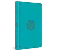 ESV Large Print Value Thinline Bible: English Standard Version, Turquoise, Emblem, TruTone, Value Thinline Bible